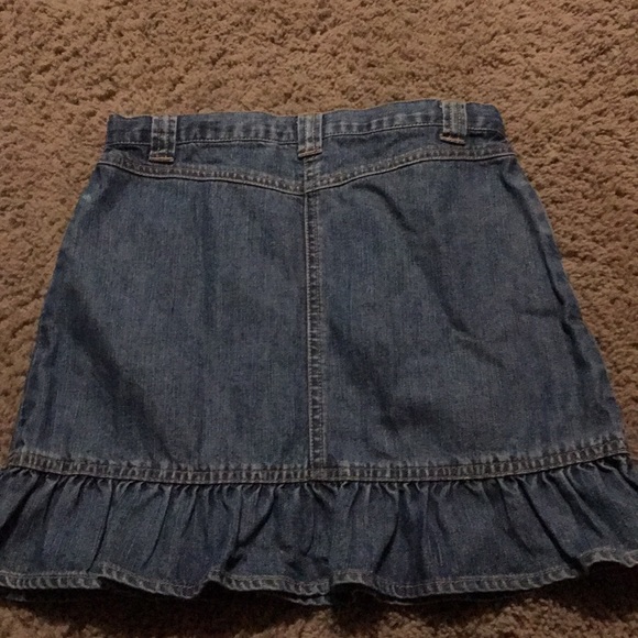 Vintage Gymboree Rocky Mountain horse Jean skirt Size 9 - Picture 6 of 11